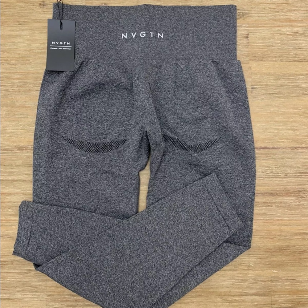 NVGTN CONTOUR LEGGINGS BLACK SPECKLED